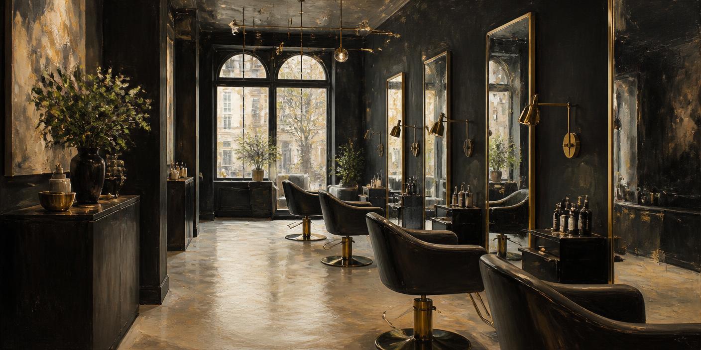 Interior of TONI&GUY Hairdressing premium salon in Basavanagar, Bengaluru